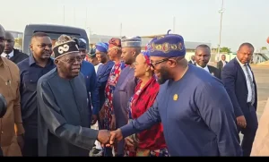 Tinubu departs Lagos for Abuja after UK trip, Eid holiday